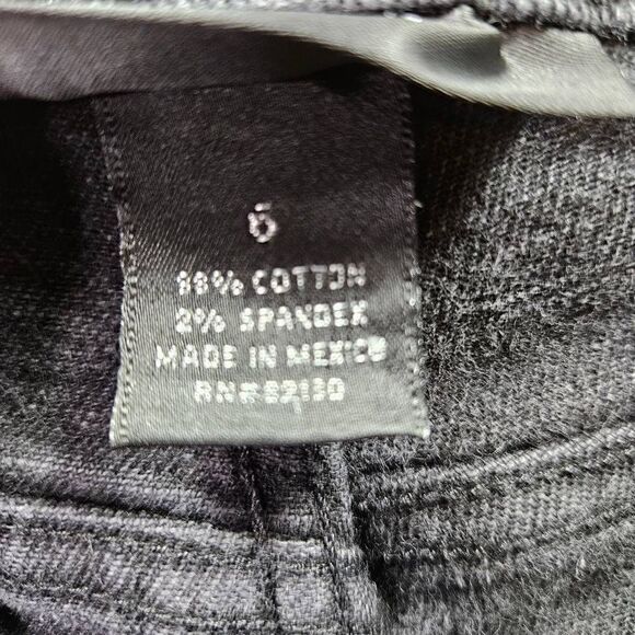 Style & Co Jeans Womens Size 6 Black Straight Leg Fit Denim - Picture 6 of 10